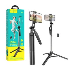 Suporte para Telefone Hoco K19 Transmissão ao Vivo Preto